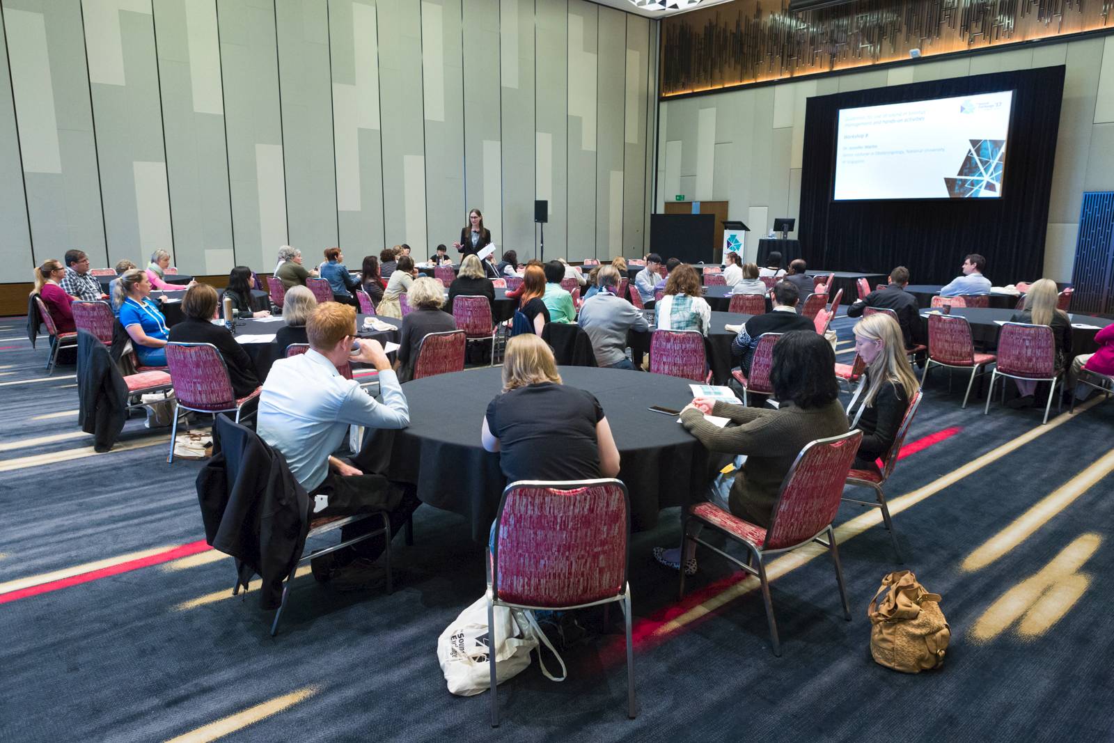 Conference Plenary room Cocktail Style