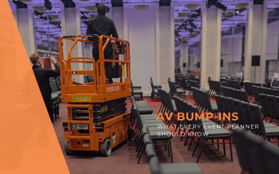 What no one tells you about AV bump-ins (but every event planner should know)